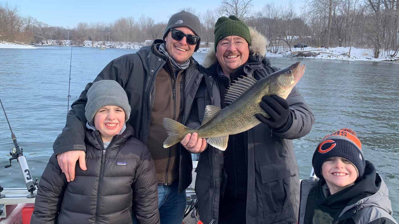 Walleye On the River | Dialed-In Fishing Charters